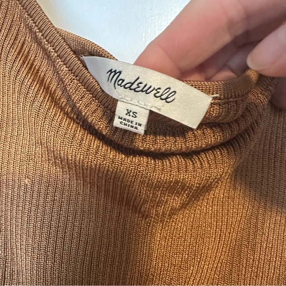 Madewell ribbed square neck sweater tank - Picture 6 of 6